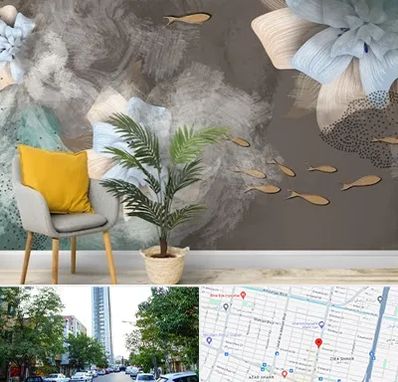 فروشگاه کاغذ دیواری در امامت مشهد 