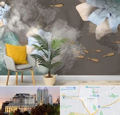 فروشگاه کاغذ دیواری در فرشته 