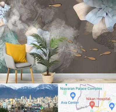 فروشگاه کاغذ دیواری در آجودانیه 