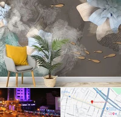 فروشگاه کاغذ دیواری در آبرسان تبریز