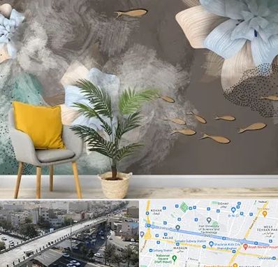 فروشگاه کاغذ دیواری در فرجام 