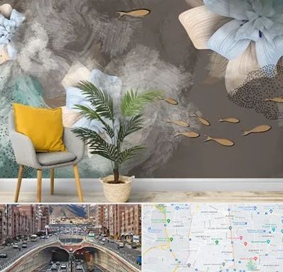 فروشگاه کاغذ دیواری در منطقه 10 تهران 