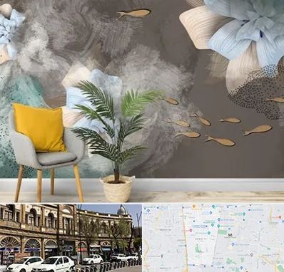 فروشگاه کاغذ دیواری در منطقه 11 تهران 