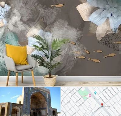 فروشگاه کاغذ دیواری در مصلی مشهد