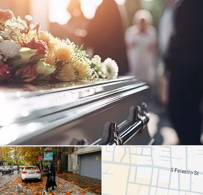 تشریفات مجالس ختم در خیابان فلسطین