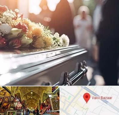 تشریفات مجالس ختم در بازار وکیل شیراز