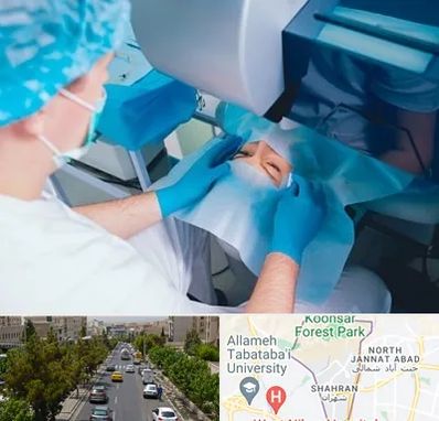 دکتر عمل لازک چشم در شهران