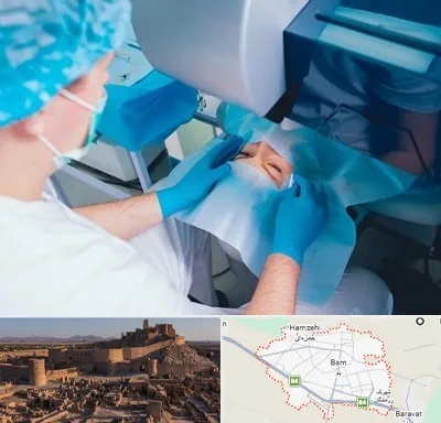 دکتر عمل لازک چشم در بم