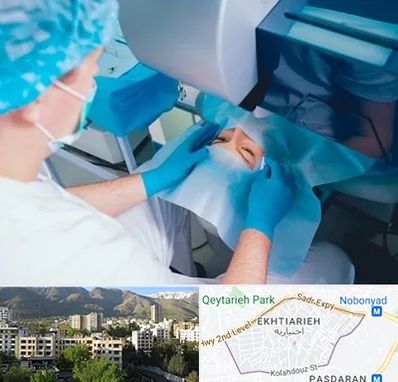 دکتر عمل لازک چشم در اختیاریه
