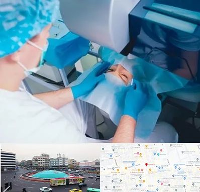 دکتر عمل لازک چشم در میدان انقلاب