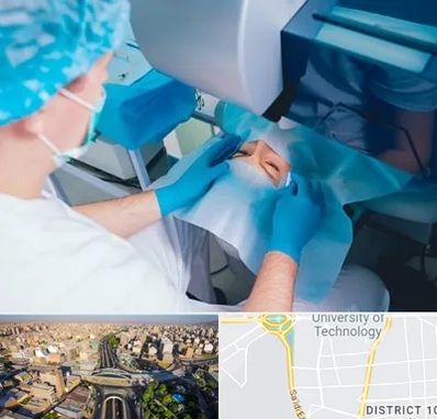 دکتر عمل لازک چشم در استاد معین