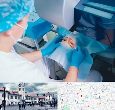 دکتر عمل لازک چشم در میدان شهرداری رشت