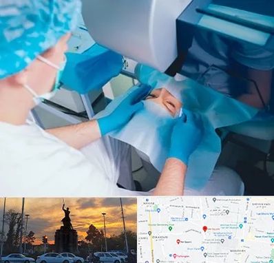 دکتر عمل لازک چشم در میدان حر