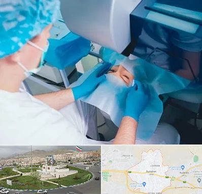 دکتر عمل لازک چشم در بومهن