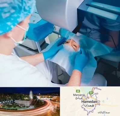 دکتر عمل لازک چشم در همدان