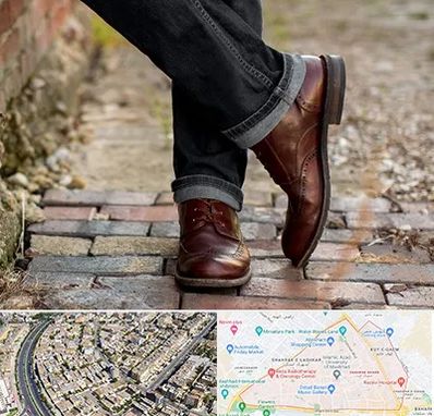 کفش چرم مردانه در شهرک غرب مشهد 