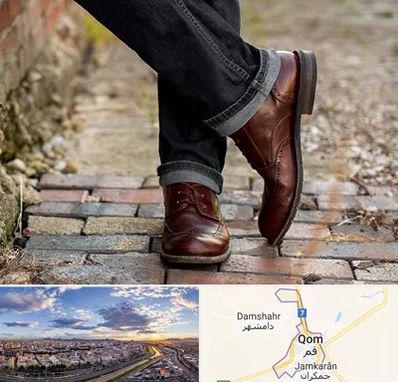 کفش چرم مردانه در قم