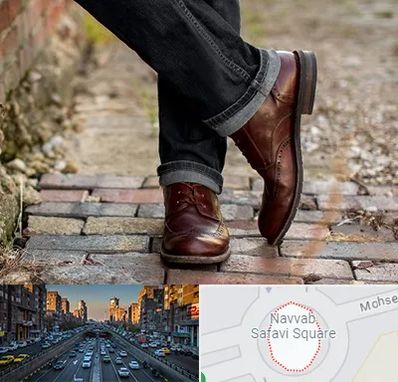 کفش چرم مردانه در نواب 