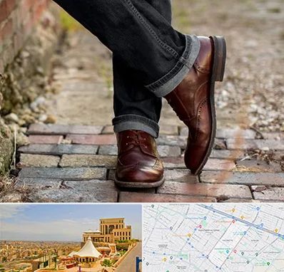 کفش چرم مردانه در هاشمیه مشهد 