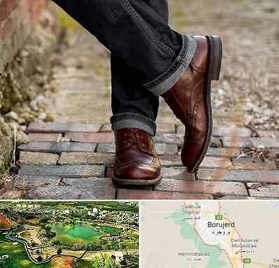 کفش چرم مردانه در بروجرد