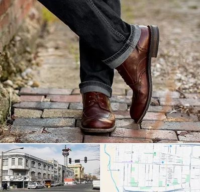 کفش چرم مردانه در 17شهریور