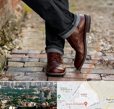کفش چرم مردانه در عظیمیه کرج 