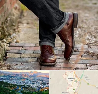 کفش چرم مردانه در سنندج