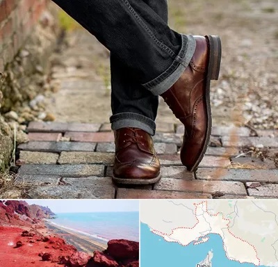 کفش چرم مردانه در هرمزگان