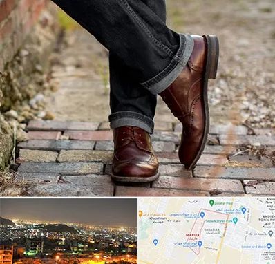 کفش چرم مردانه در مارلیک کرج 