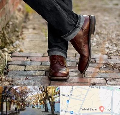 کفش چرم مردانه در تربیت تبریز