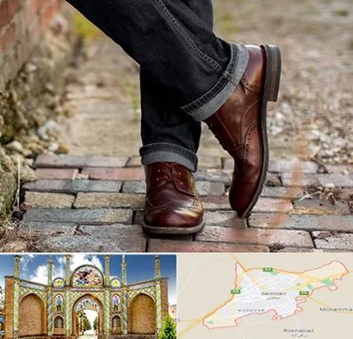کفش چرم مردانه در سمنان