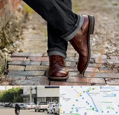 کفش چرم مردانه در قدوسی شرقی شیراز 