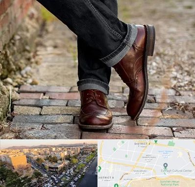 کفش چرم مردانه در تهرانپارس 