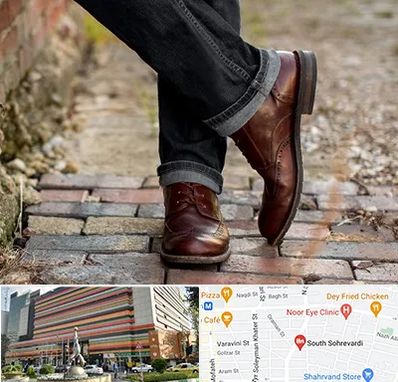 کفش چرم مردانه در سهروردی 