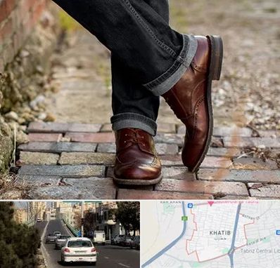 کفش چرم مردانه در خطیب تبریز