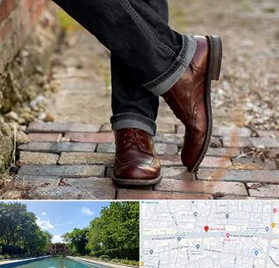 کفش چرم مردانه در هشت بهشت اصفهان 