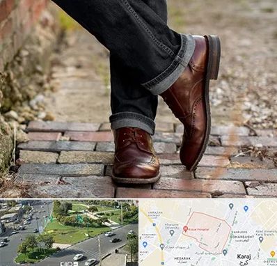 کفش چرم مردانه در شاهین ویلا کرج 