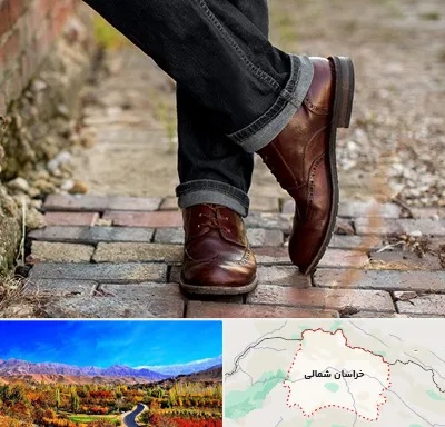 کفش چرم مردانه در خراسان شمالی