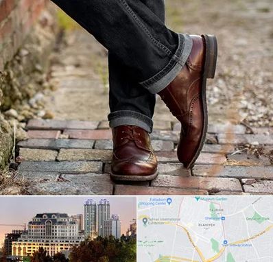 کفش چرم مردانه در فرشته 