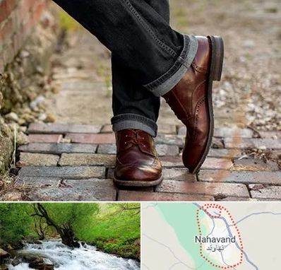 کفش چرم مردانه در نهاوند