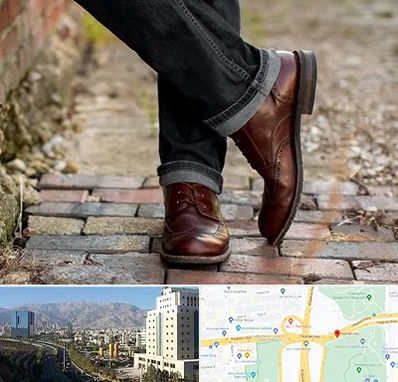 کفش چرم مردانه در حقانی 