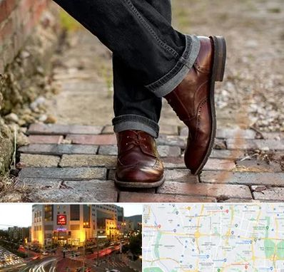 کفش چرم مردانه در جنت آباد تهران 