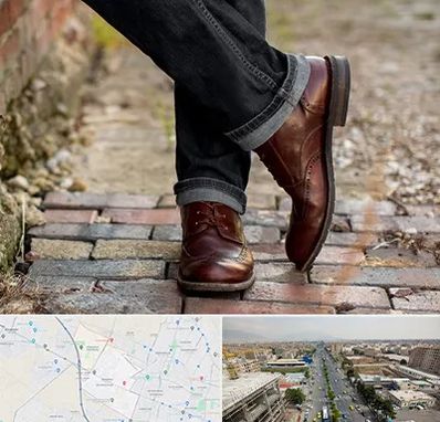 کفش چرم مردانه در حصارک کرج 