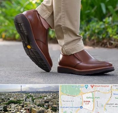 کفش طبی مردانه در گیشا 