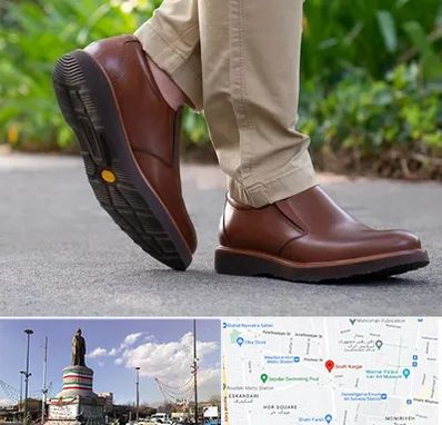 کفش طبی مردانه در کارگر جنوبی 