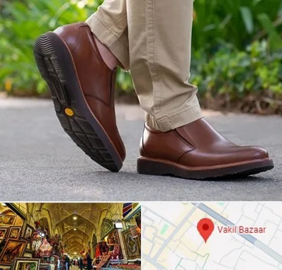 کفش طبی مردانه در بازار وکیل شیراز