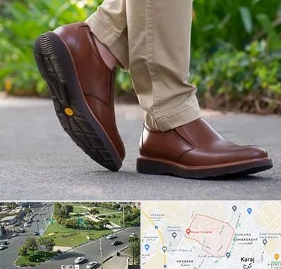 کفش طبی مردانه در شاهین ویلا کرج 