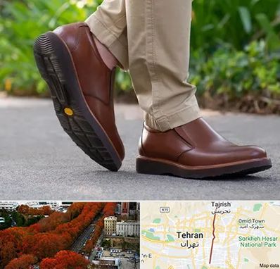 کفش طبی مردانه در ولیعصر 