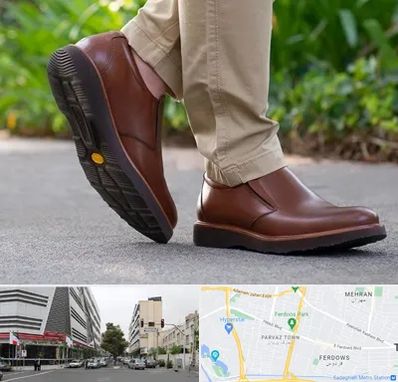 کفش طبی مردانه در بلوار فردوس 