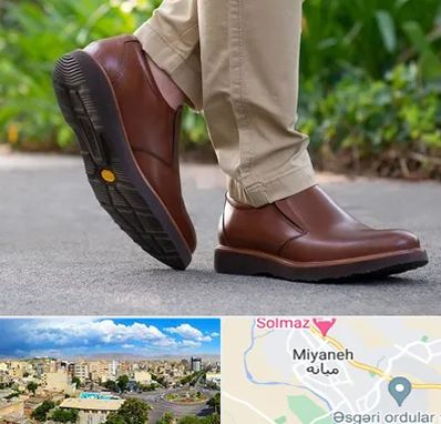 کفش طبی مردانه در میانه